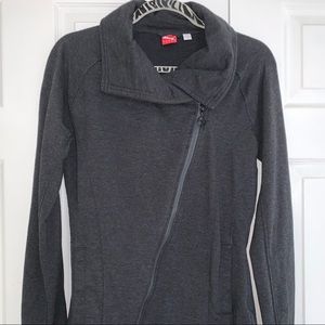Puma angled zip up